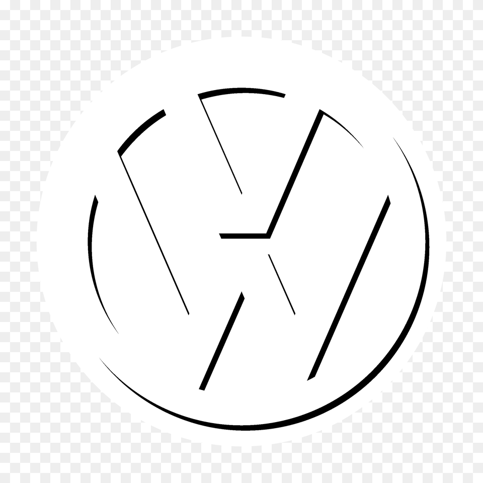 Volkswagen Vw Logo Transparent Vector, Recycling Symbol, Symbol, Disk Free Png