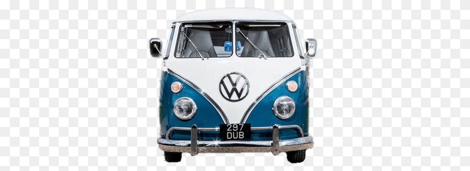 Volkwagen Camper Van Front View, Caravan, Transportation, Vehicle, Car Png