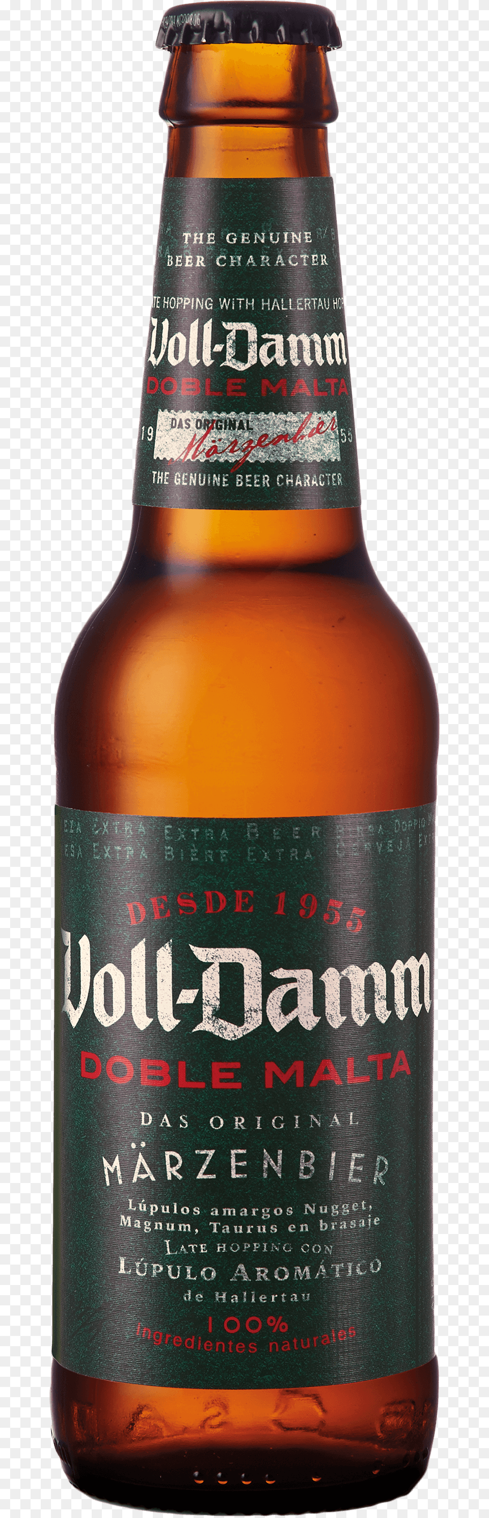 Voll Damm Estrella Damm, Alcohol, Beer, Beer Bottle, Beverage Free Png Download