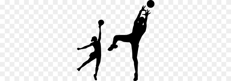 Volleyball Silhouette, People, Person, Lighting Png Image
