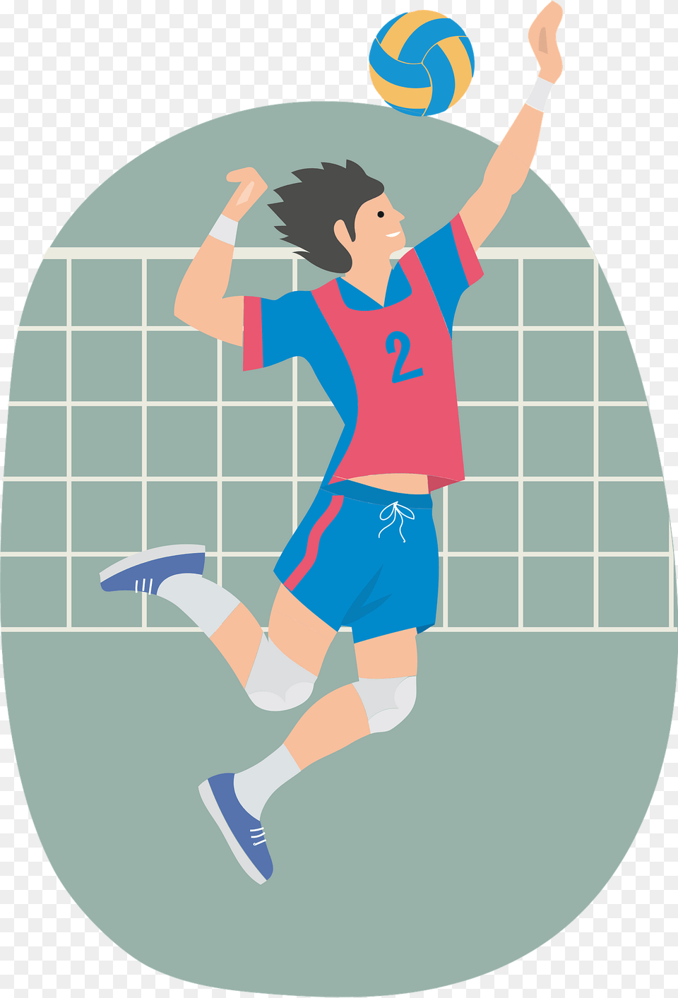 Volleyball Clipart, Ball, Sport, Handball, Person Free Png Download