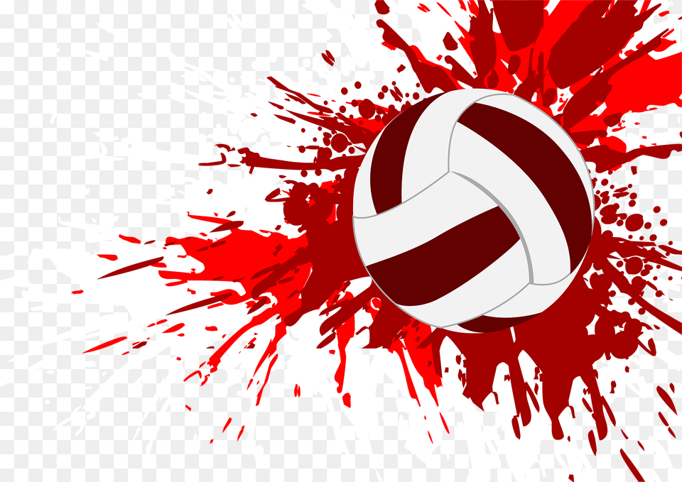 Volleyball Clipart Grunge Volleyball Background, Art, Ball, Football, Graphics Free Transparent Png
