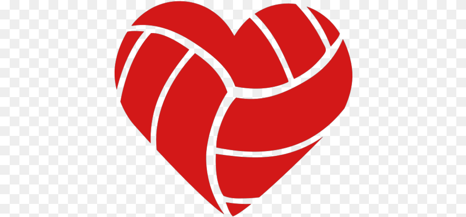 Volleyball Clipart Heart Heart Volleyball Free Png Download