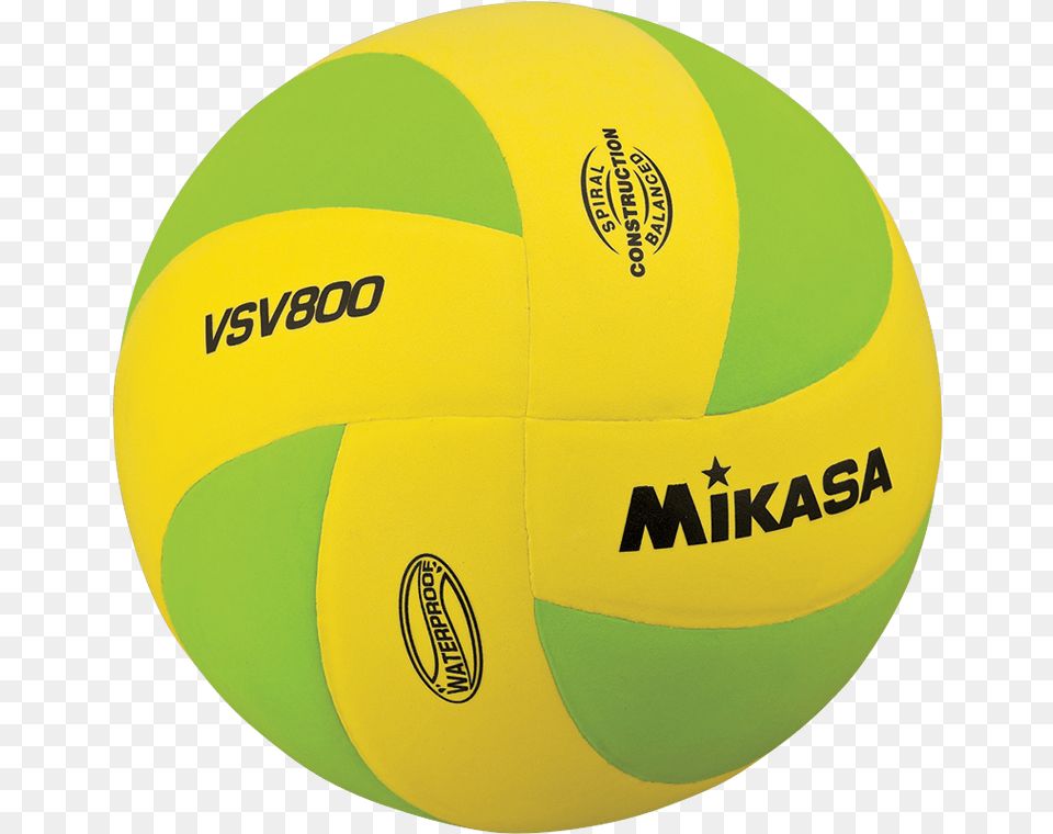 Volleyball Green And Yellow, Ball, Sport, Tennis, Tennis Ball Free Png Download