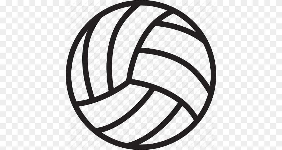 Volleyball Icon, Sphere, Ball, Football, Soccer Png Image