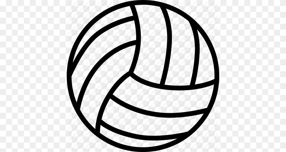 Volleyball Icon Clipart, Sphere Free Png Download