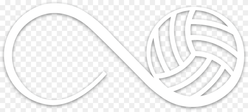 Volleyball Infinity Symbol Vinyl Decal Baseball, Logo, Stencil, Smoke Pipe Free Png Download