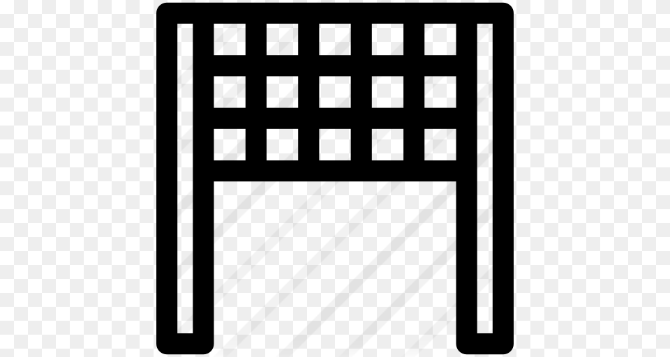 Volleyball Net, Gray Free Transparent Png