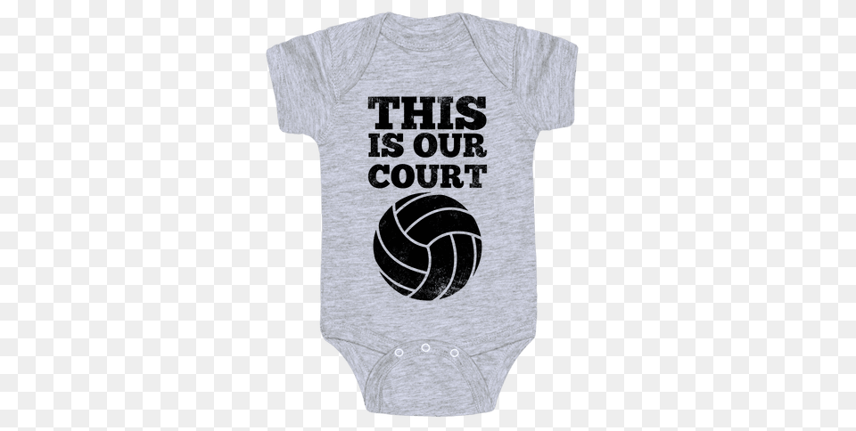 Volleyball Net Baby Onesies Activate Apparel, Clothing, T-shirt, Ball, Football Free Png