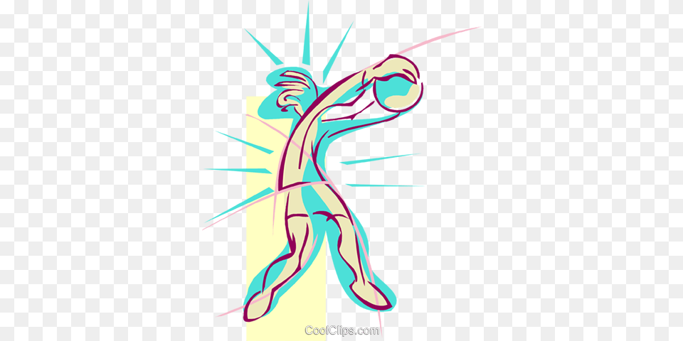 Volleyball Player Royalty Vector Clip Art Illustration, Graphics, Animal, Fish, Outdoors Free Transparent Png
