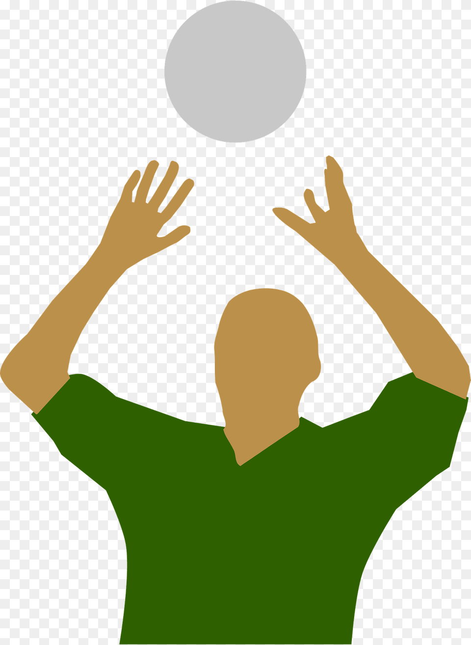Volleyball Setter Clipart, T-shirt, Clothing, Person, Sphere Free Transparent Png