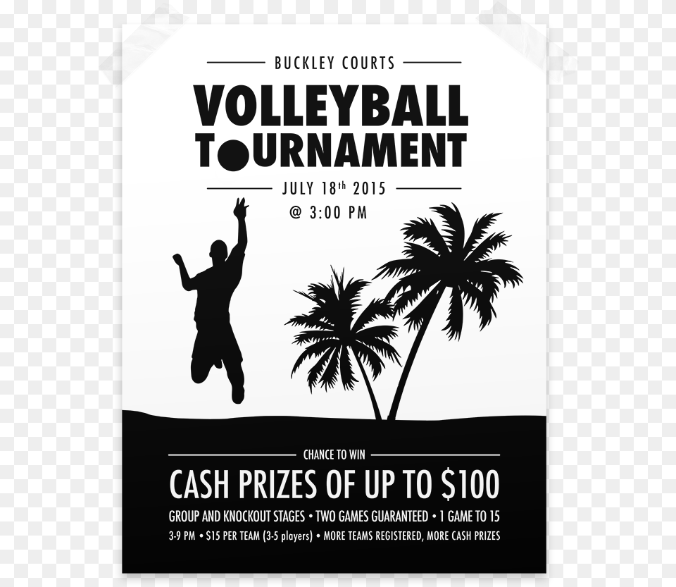 Volleyball Tournament Flyer Us Virgin Islands Tattoo, Advertisement, Poster, Adult, Male Png Image