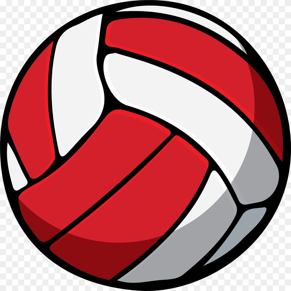 Volleyball Transparent Red And Black Volleyball, Ball, Football, Soccer, Soccer Ball Png