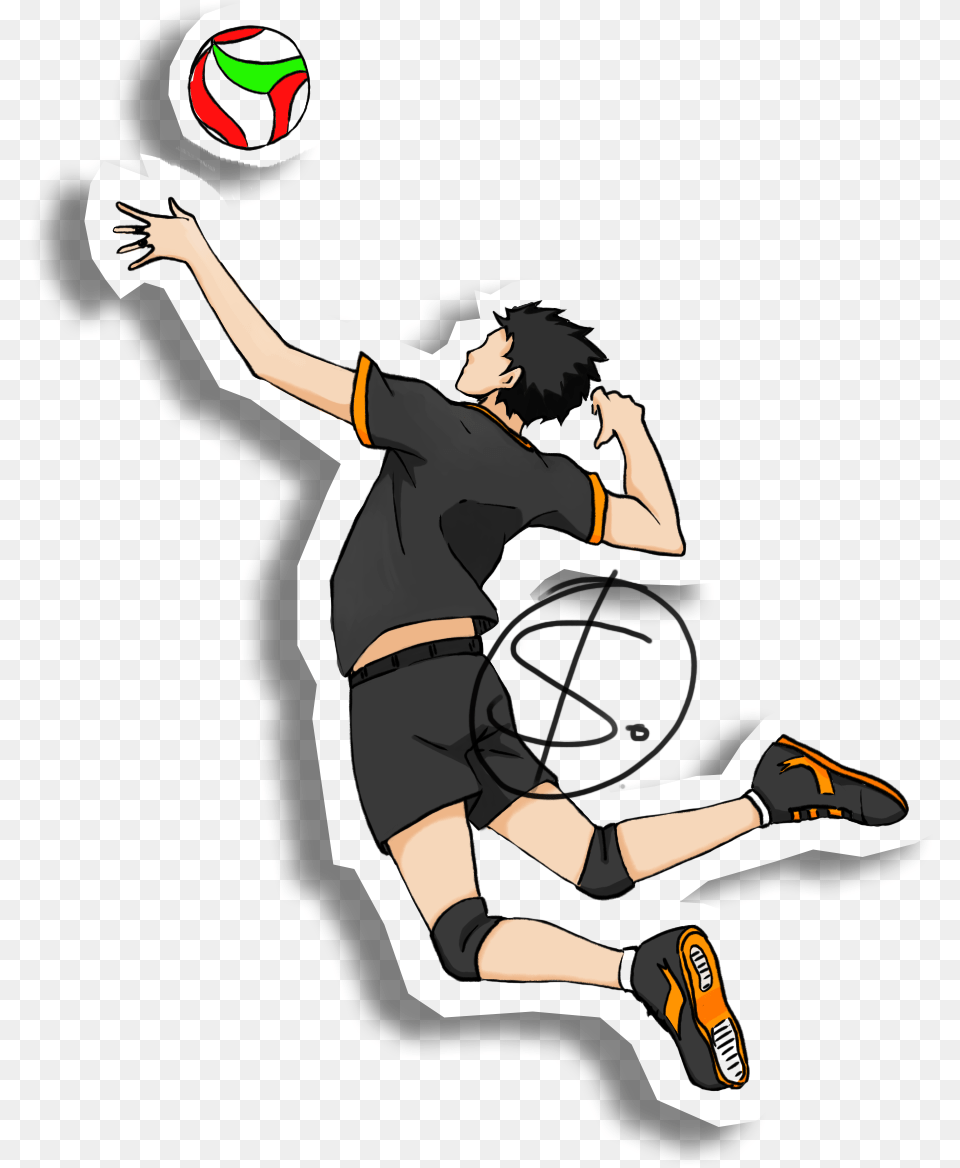 Volly Ball Smash Art Work Work Of Art Piece Of Art Work Of Art, Person, Clothing, Footwear, Shoe Free Png