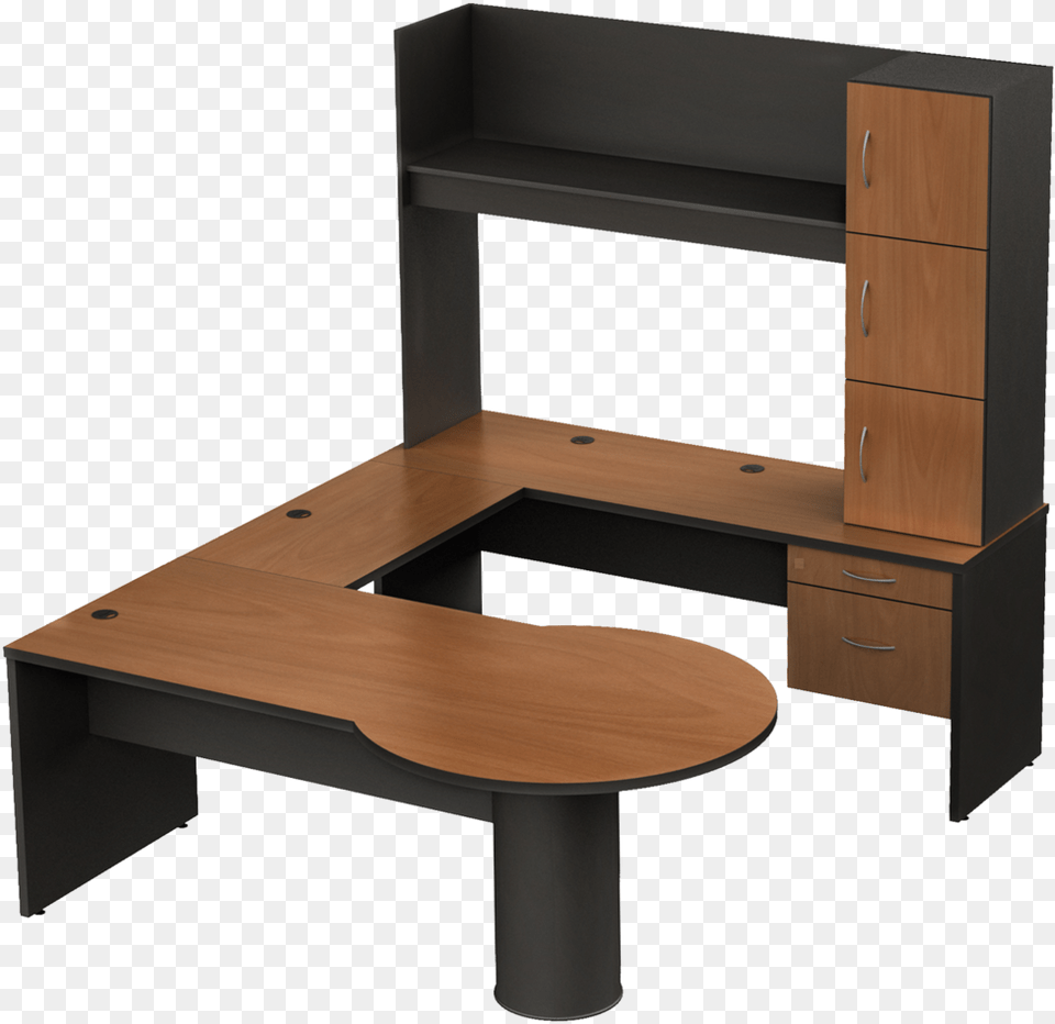 Volt Conjunto Ejecutivo Computer Desk, Furniture, Plywood, Table, Wood Png Image