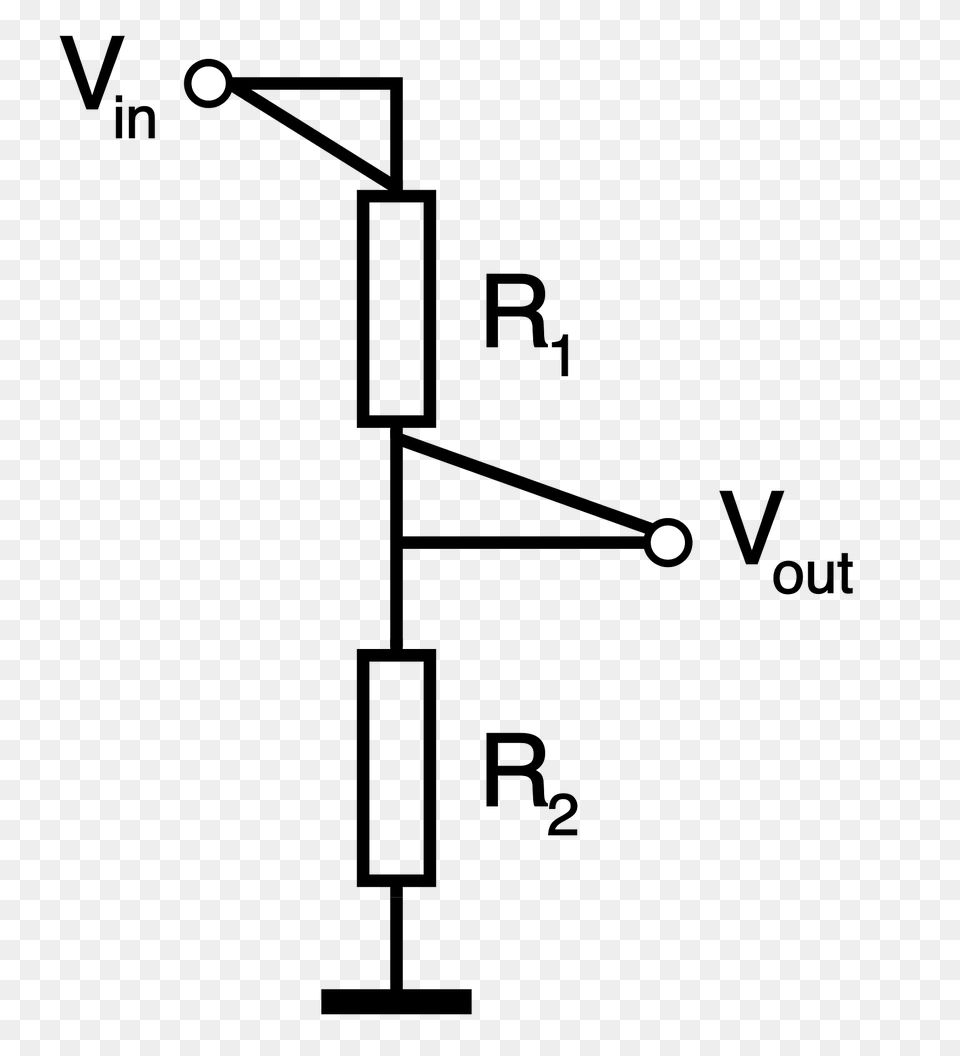 Voltage Divider Clipart, Diagram Free Png Download