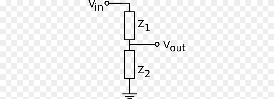 Voltage Divider Scientific Diagram, Gray Free Png