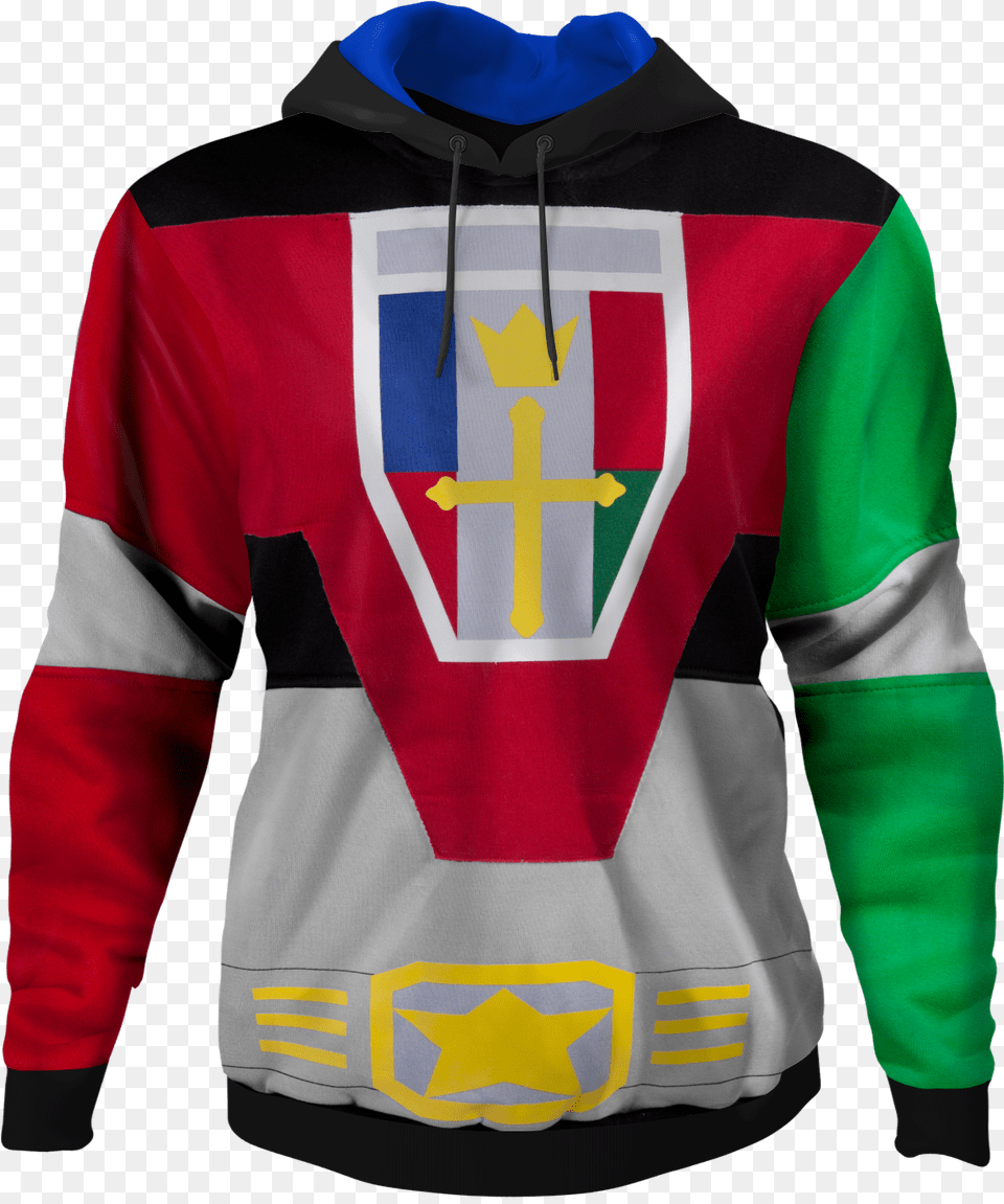 Voltron Hoodie Voltron, Clothing, Knitwear, Shirt, Sweater Png