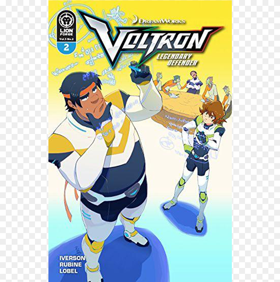 Voltron Legendary Defender Volume 3 Issue Voltron Legendary Defender, Publication, Book, Comics, Person Png