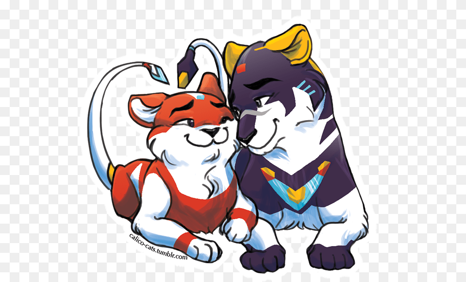 Voltron Lions As Cats, Art, Baby, Person, Face Png Image