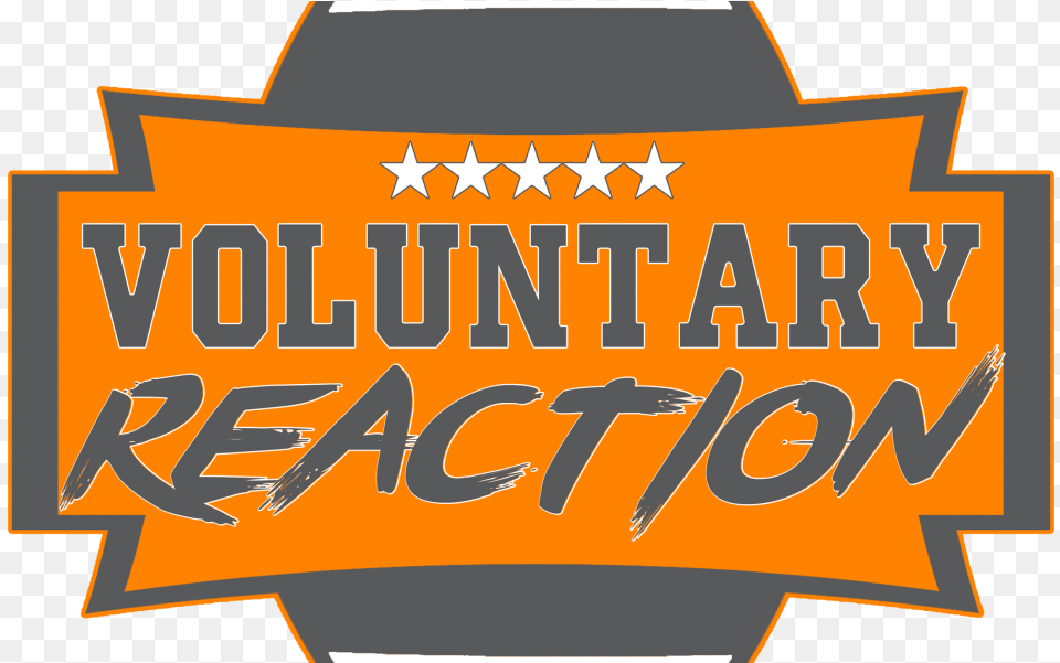 Voluntary Reaction Postgame Show Knoxville, Logo, Person, Text Free Transparent Png