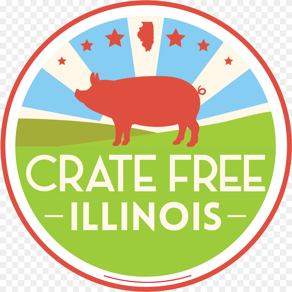 Volunteer Crate Free Illinois Domestic Pig, Animal, Mammal, Logo Png