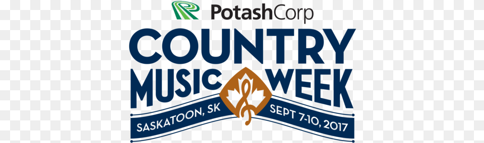 Volunteer For Potashcorp Country Music Potash Corporation Of Saskatchewan, Logo, Symbol, Text Free Png Download