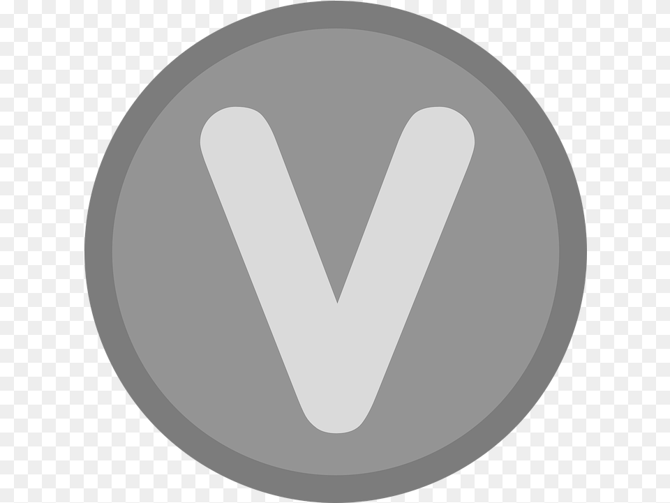 Volunteer Logo Voluntary V Button Png Image