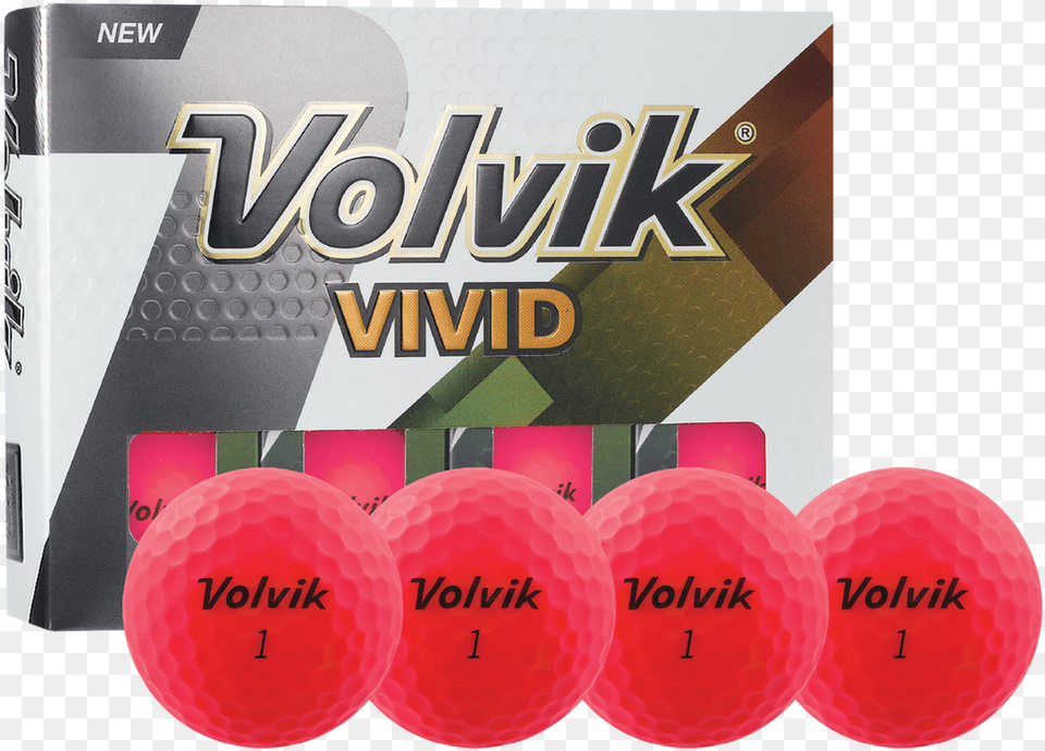 Volvik Vivid Golf Balls Ball, Golf Ball, Sport, Balloon Png Image
