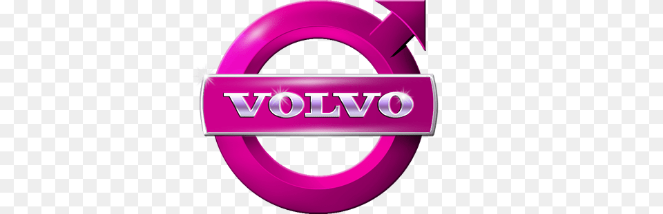 Volvo, Logo, Purple, Disk Free Png