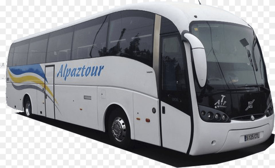 Volvo Bus, Transportation, Vehicle, Tour Bus, Machine Png Image