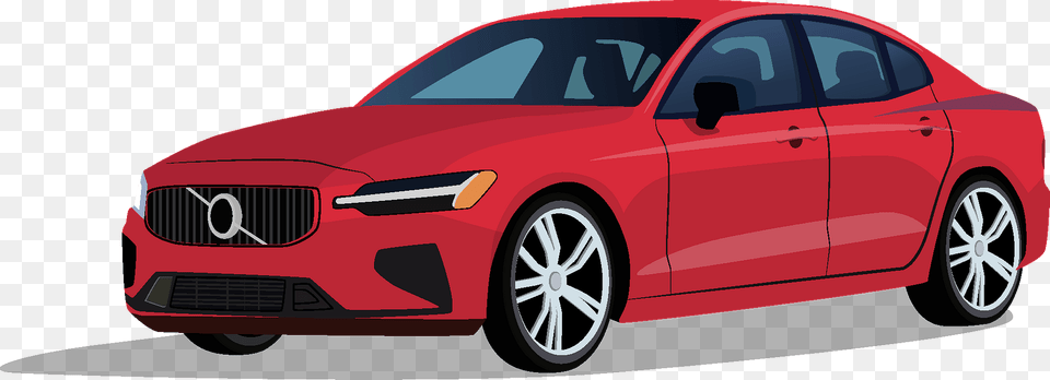 Volvo S60 Clipart, Sedan, Car, Vehicle, Transportation Png