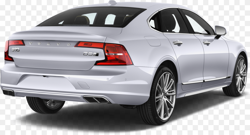 Volvo S90 Company Car Side Rear View Back Of A Car, Sedan, Transportation, Vehicle, Machine Free Transparent Png