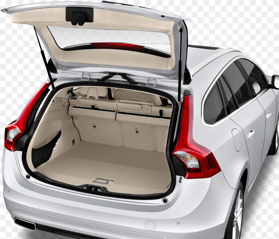 Volvo V 60 Trunk, Car, Car Trunk, Transportation, Vehicle Free Transparent Png