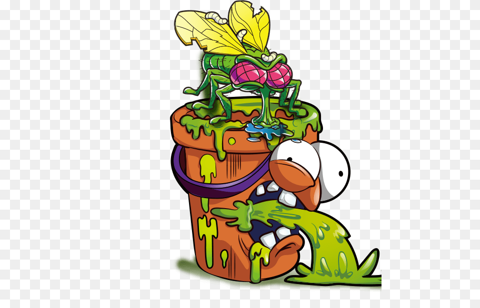 Vomiting Bucket Smashers, Plant, Potted Plant, Dynamite, Weapon Png
