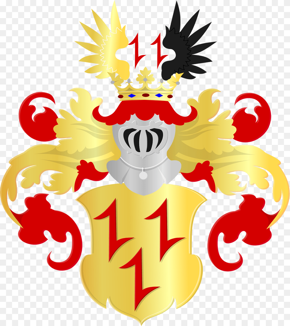 Von Galen Stamwapen Clipart, Emblem, Symbol, Dynamite, Weapon Png