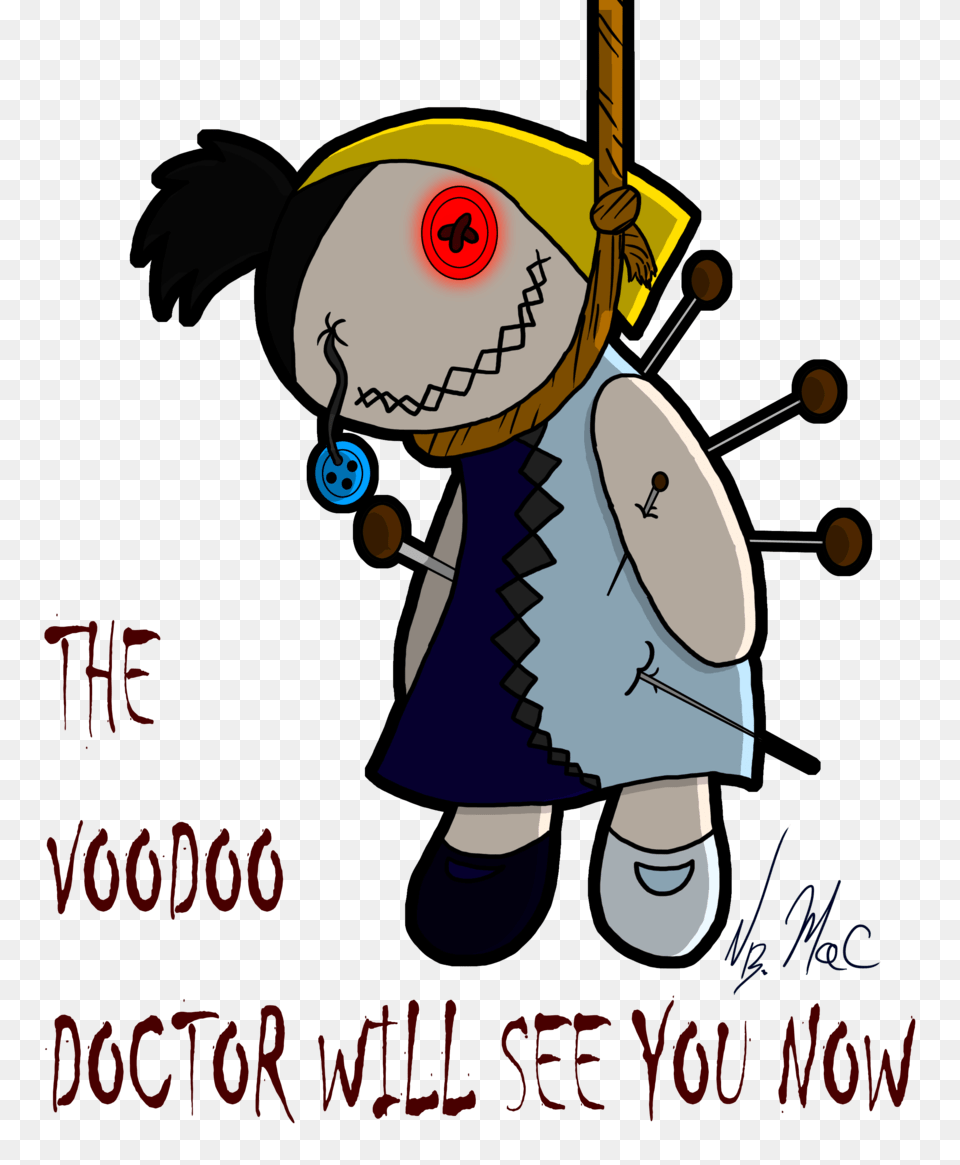 Voodoo Doll Girl Cartoon Voodoo Doll Cartoons And Comics, Book, Publication, Baby, Person Free Transparent Png