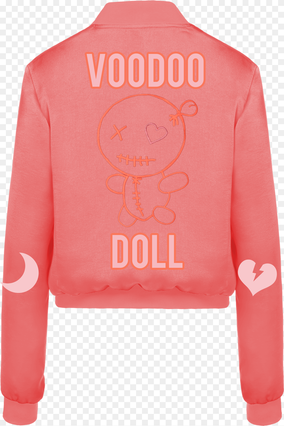 Voodoo Doll Long Sleeved T Shirt, Clothing, Coat, Jacket, Knitwear Free Png