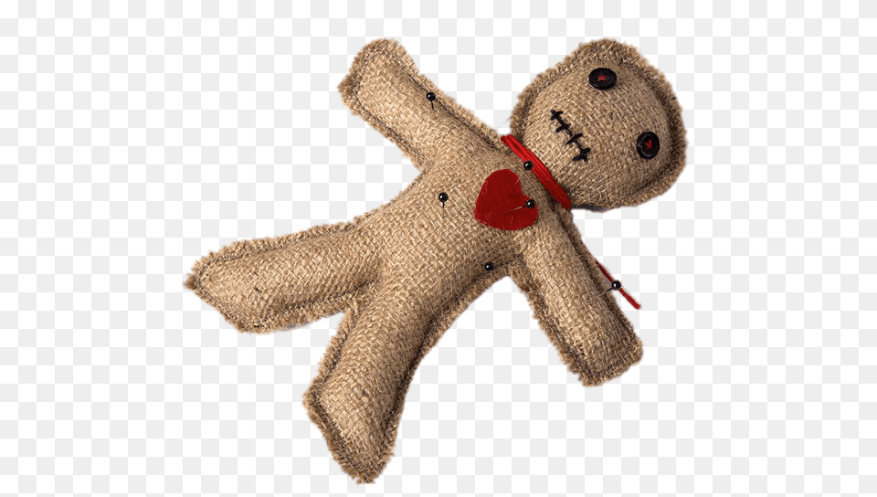 Voodoo Doll With Red Heart, Bag, Animal, Bear, Mammal Free Png