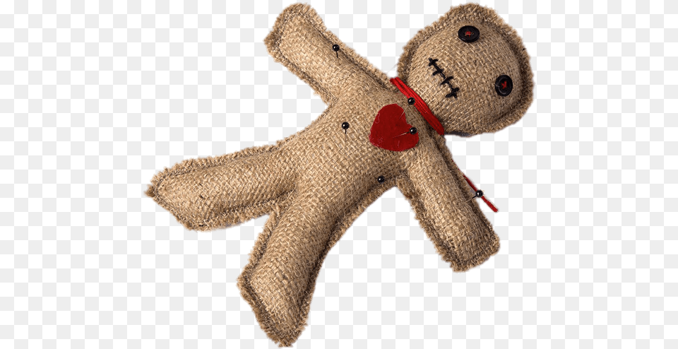 Voodoo Doll With Red Heart Voodoo Doll Transparent Background, Bag, Clothing, Glove, Animal Png