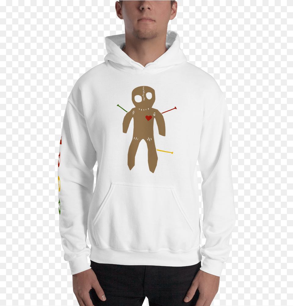 Voodoo Dolllove Hate Both Lhb Fila Alif, Sweatshirt, Sweater, Knitwear, Hoodie Free Png Download