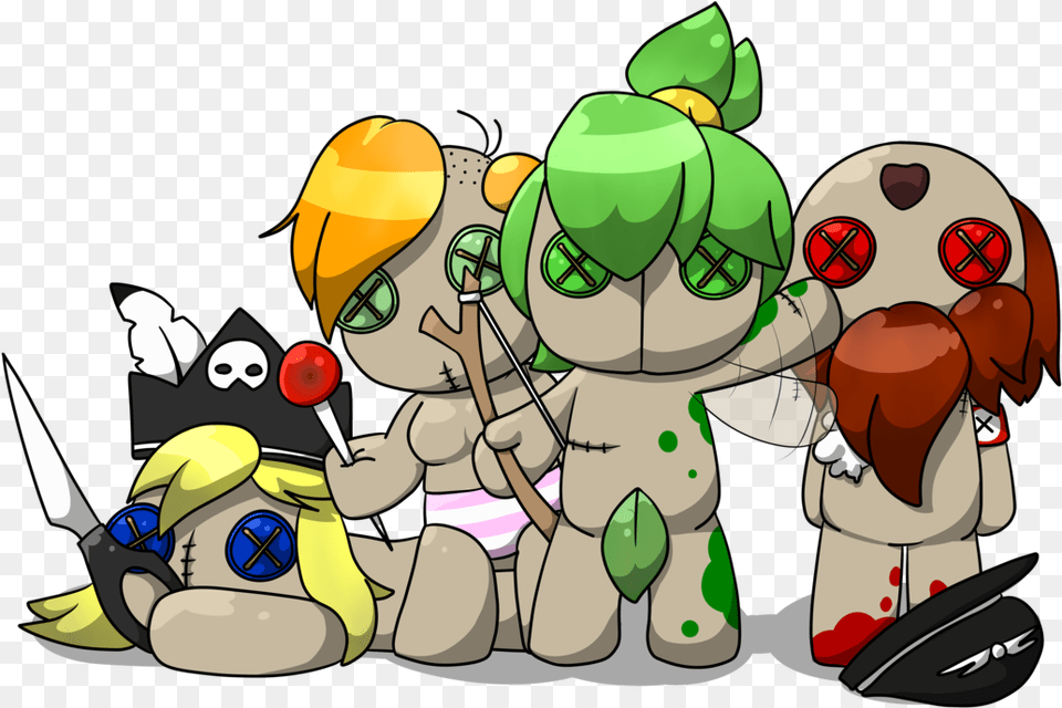 Voodoo Dolls By Lost Pyromaniac Da4ns8x Epic Battle Fantasy Naked, Book, Comics, Publication, Baby Free Png Download