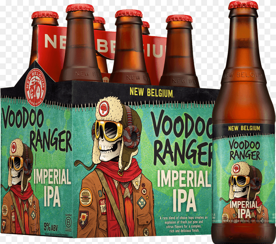 Voodoo Ranger Imperial Ipa, Liquor, Lager, Bottle, Beverage Free Png Download