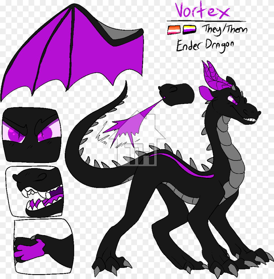 Vortex Minecraft Ender Dragon Realistic, Person Free Transparent Png