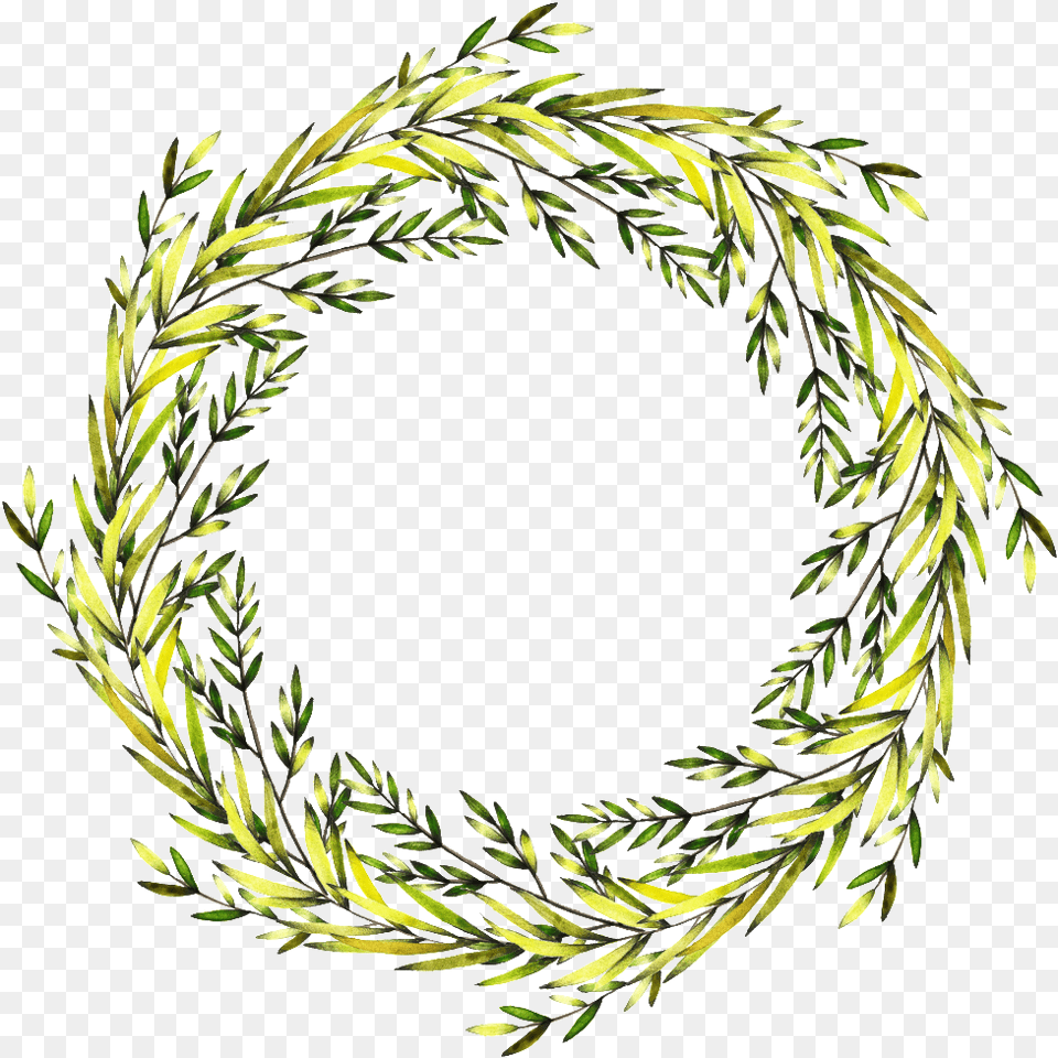 Vortex Wreath Transparent Decorative Portable Network Graphics, Plant, Green, Tree Free Png