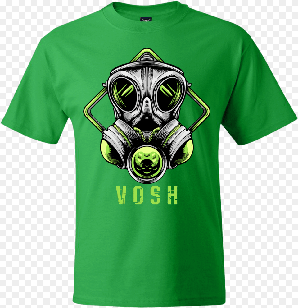 Vosh Gas Mask T Shirt T Shirt, Clothing, T-shirt Png Image