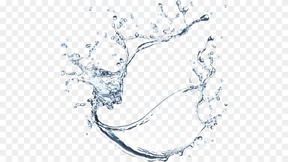 Voss Water For The Ultimate Purist Transparent Background Water Splash Transparent, Beverage, Milk, Droplet Png
