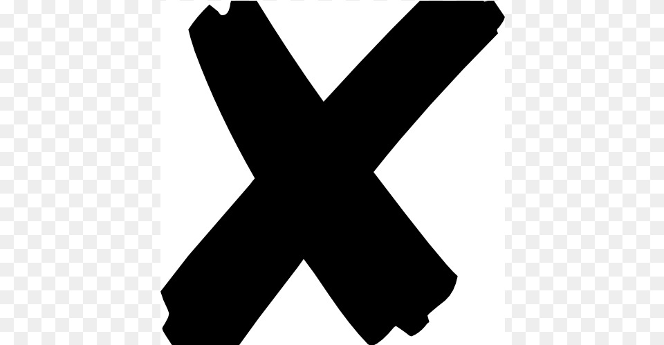 Vote Ballot 2 Cross Vote X, Silhouette, Symbol Png