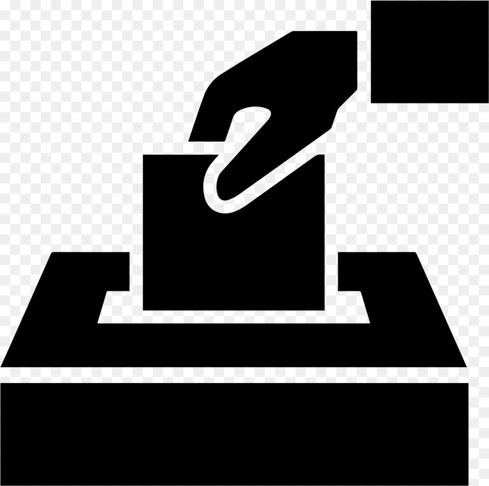 Vote Clipart Black And White Black And White Voting Clipart, Gray Free Png Download
