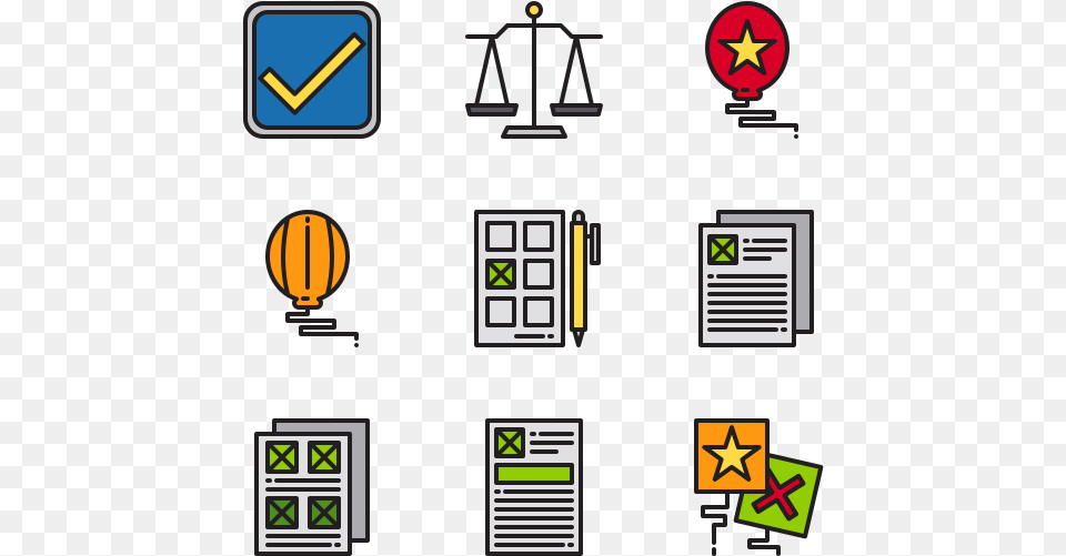 Vote Icon Packs, Scoreboard, Light, Traffic Light, Symbol Png Image